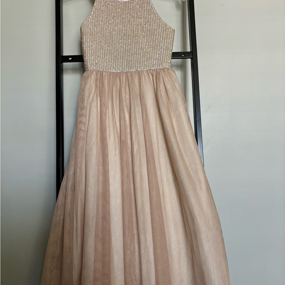 Elegant Cream Kids Dress
